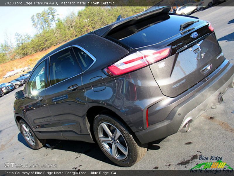 Magnetic Metallic / Soft Ceramic 2020 Ford Edge Titanium AWD