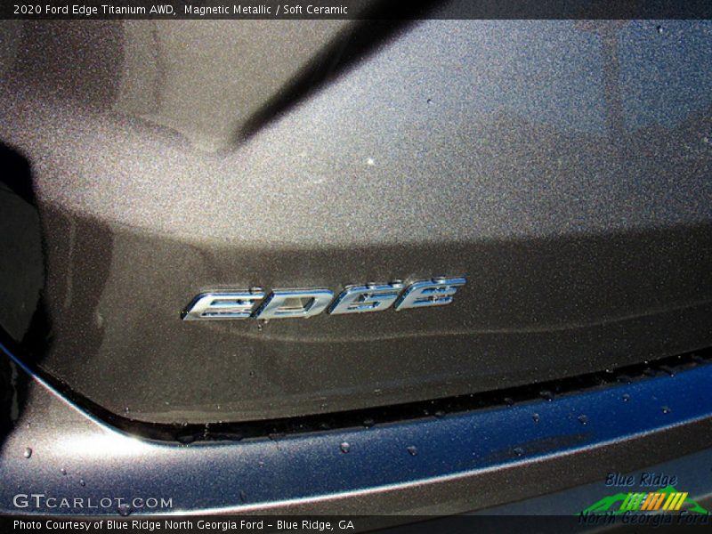 Magnetic Metallic / Soft Ceramic 2020 Ford Edge Titanium AWD
