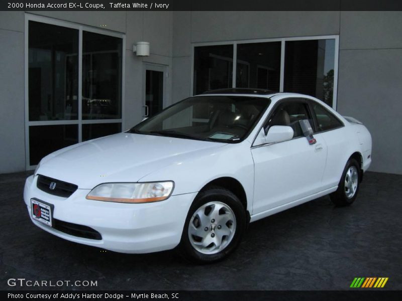 Taffeta White / Ivory 2000 Honda Accord EX-L Coupe