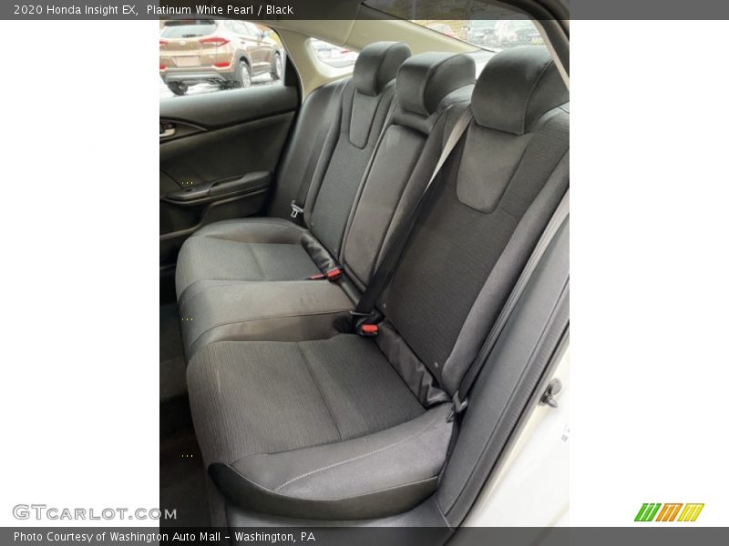 Platinum White Pearl / Black 2020 Honda Insight EX