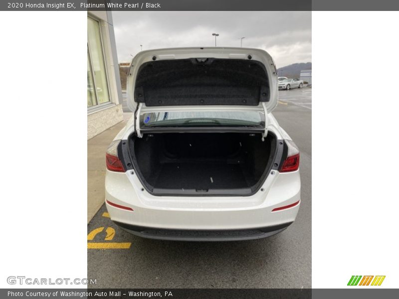 Platinum White Pearl / Black 2020 Honda Insight EX