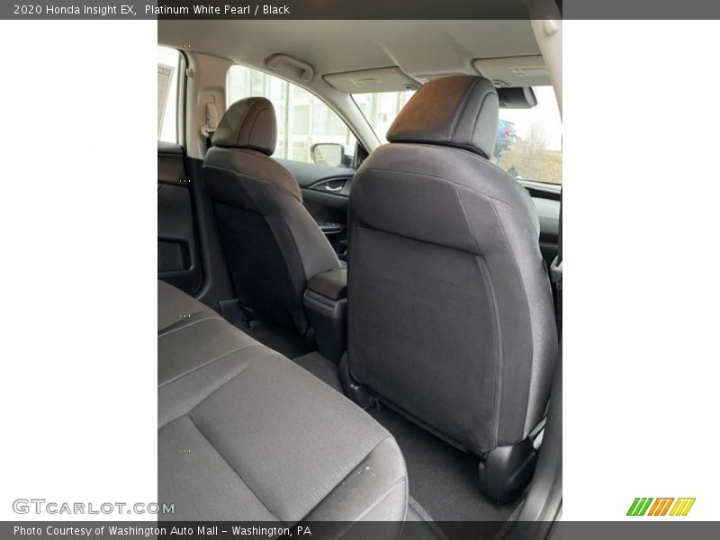 Platinum White Pearl / Black 2020 Honda Insight EX