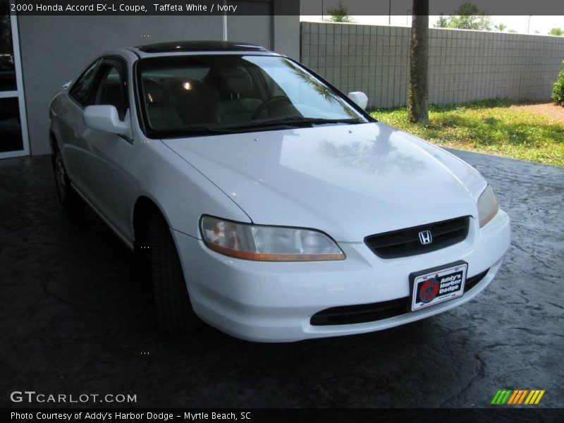 Taffeta White / Ivory 2000 Honda Accord EX-L Coupe