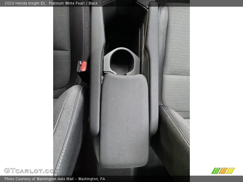 Platinum White Pearl / Black 2020 Honda Insight EX