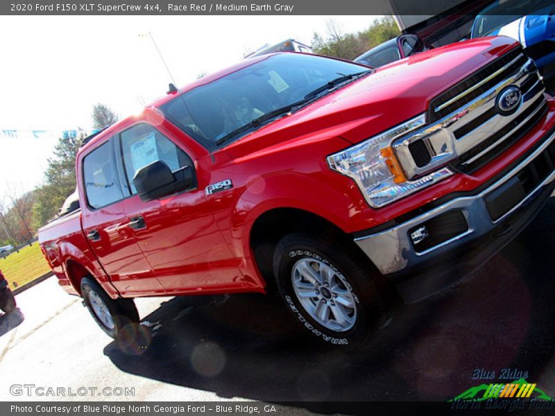 Race Red / Medium Earth Gray 2020 Ford F150 XLT SuperCrew 4x4