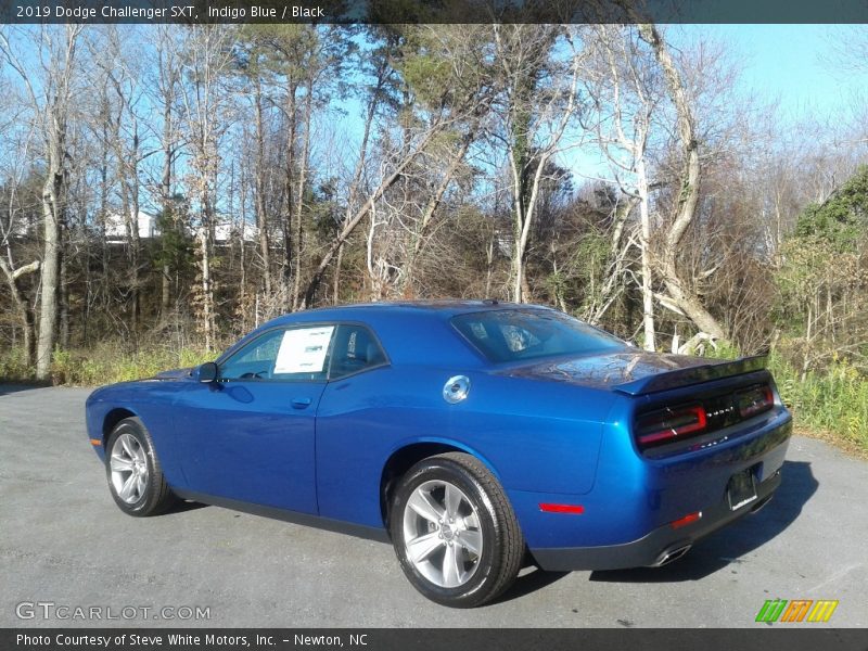 Indigo Blue / Black 2019 Dodge Challenger SXT