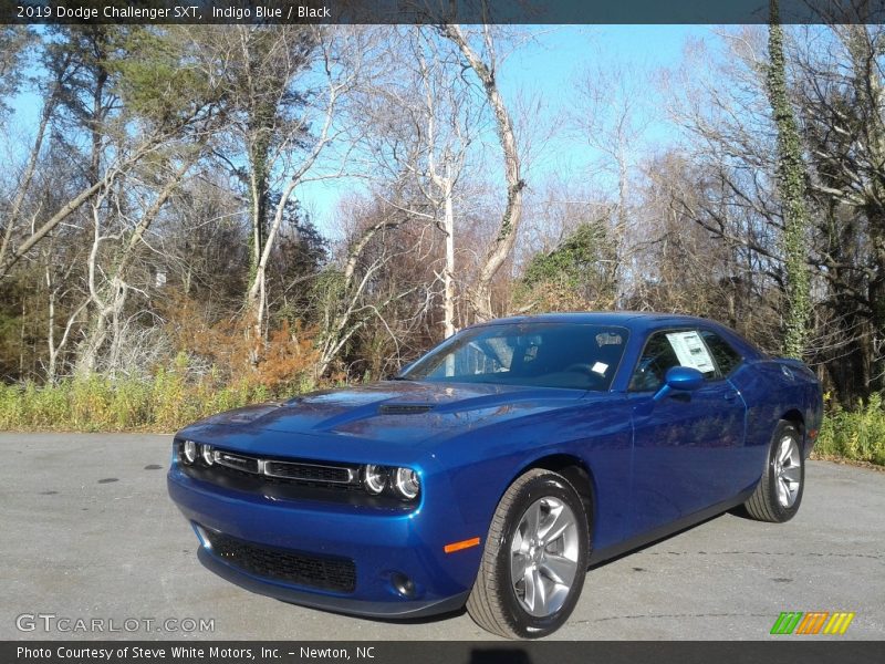 Indigo Blue / Black 2019 Dodge Challenger SXT