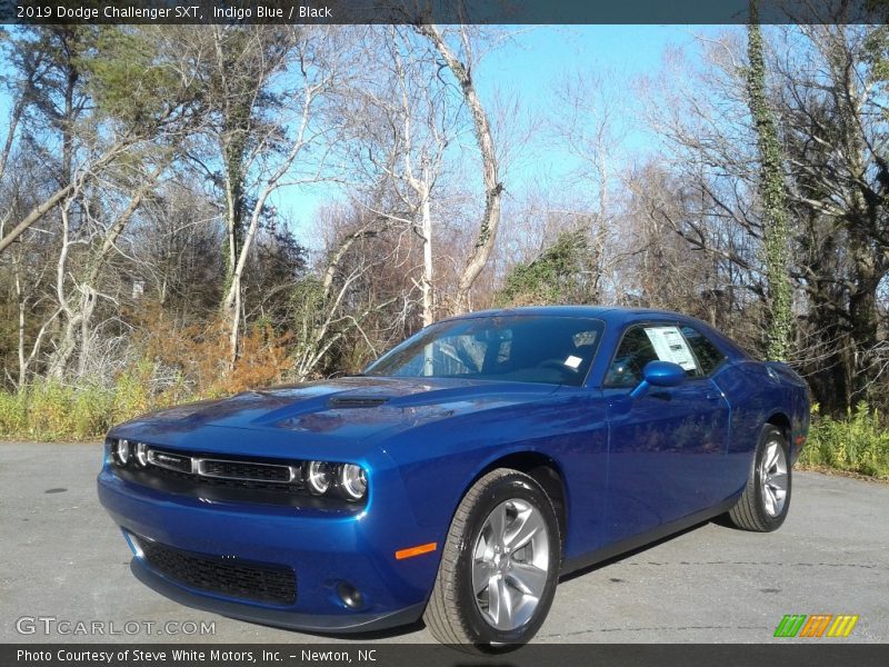 Indigo Blue / Black 2019 Dodge Challenger SXT