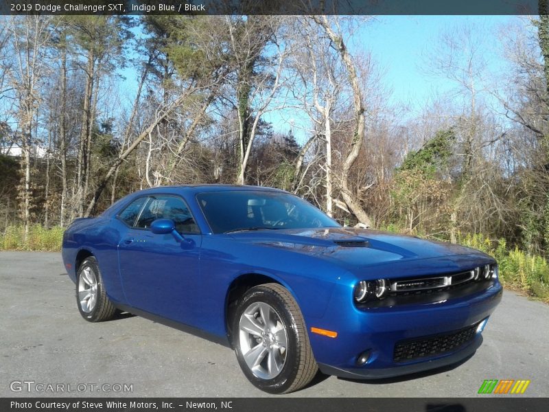 Indigo Blue / Black 2019 Dodge Challenger SXT