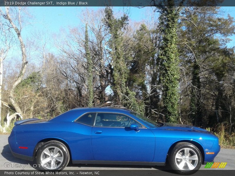 Indigo Blue / Black 2019 Dodge Challenger SXT