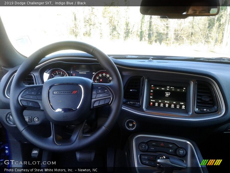 Indigo Blue / Black 2019 Dodge Challenger SXT