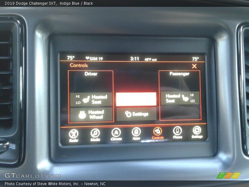 Indigo Blue / Black 2019 Dodge Challenger SXT