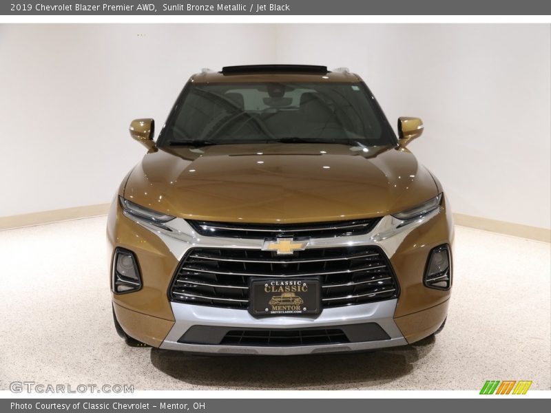 Sunlit Bronze Metallic / Jet Black 2019 Chevrolet Blazer Premier AWD