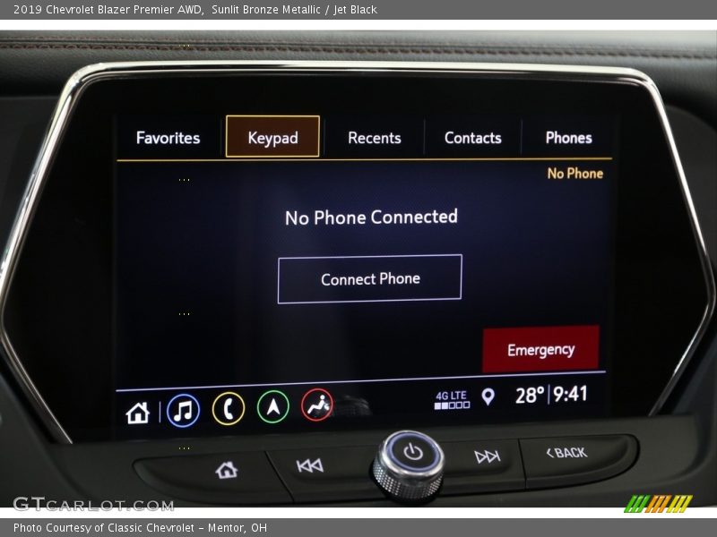 Sunlit Bronze Metallic / Jet Black 2019 Chevrolet Blazer Premier AWD