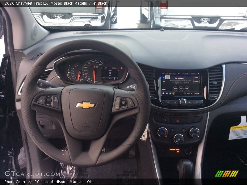 Mosaic Black Metallic / Jet Black 2020 Chevrolet Trax LS