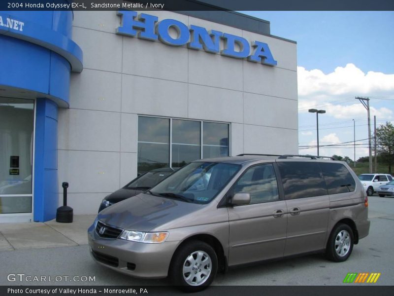 Sandstone Metallic / Ivory 2004 Honda Odyssey EX-L