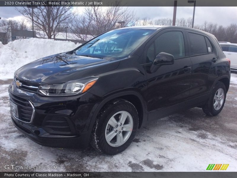 Mosaic Black Metallic / Jet Black 2020 Chevrolet Trax LS