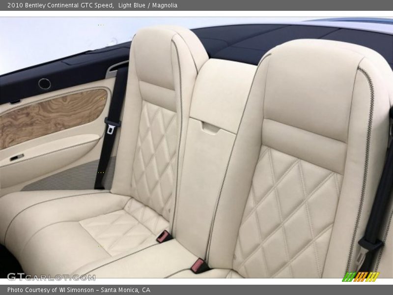 Light Blue / Magnolia 2010 Bentley Continental GTC Speed