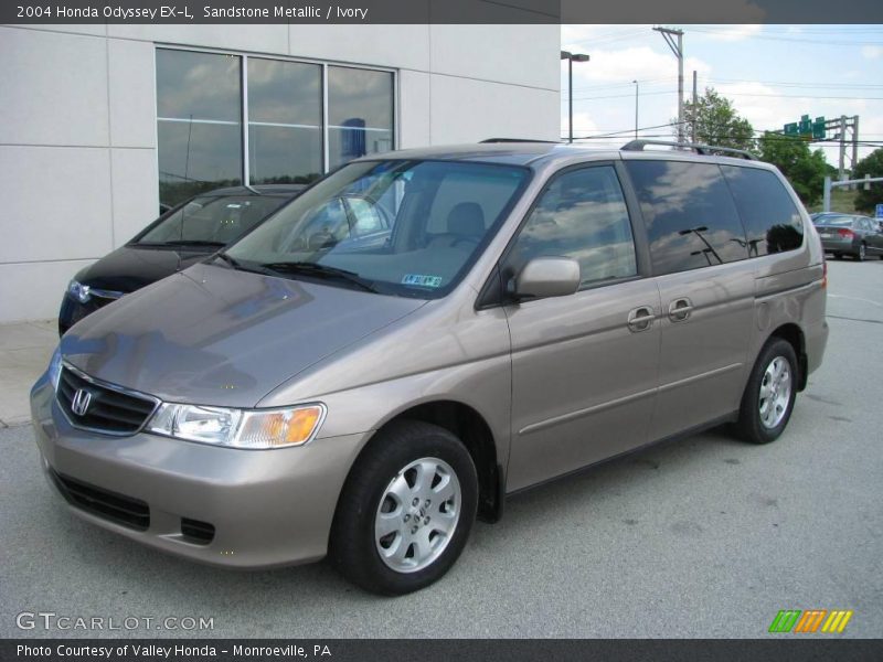 Sandstone Metallic / Ivory 2004 Honda Odyssey EX-L