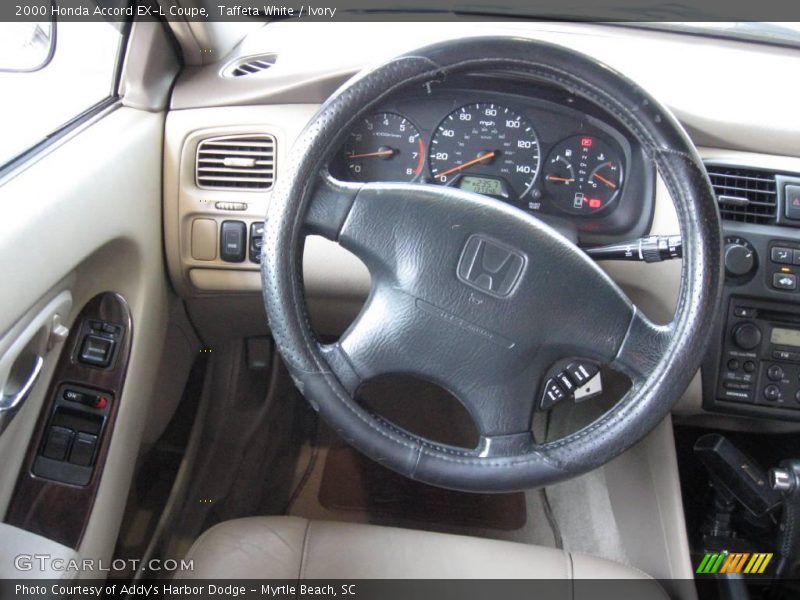 Taffeta White / Ivory 2000 Honda Accord EX-L Coupe