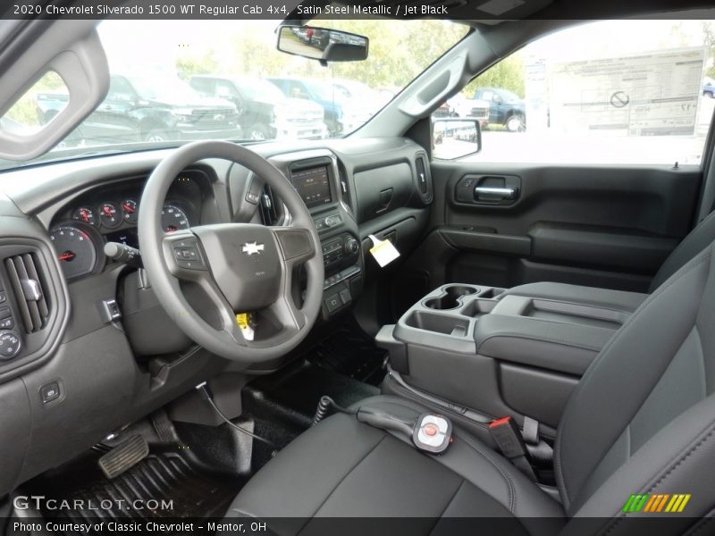  2020 Silverado 1500 WT Regular Cab 4x4 Jet Black Interior