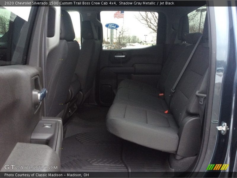 Shadow Gray Metallic / Jet Black 2020 Chevrolet Silverado 1500 Custom Trail Boss Crew Cab 4x4