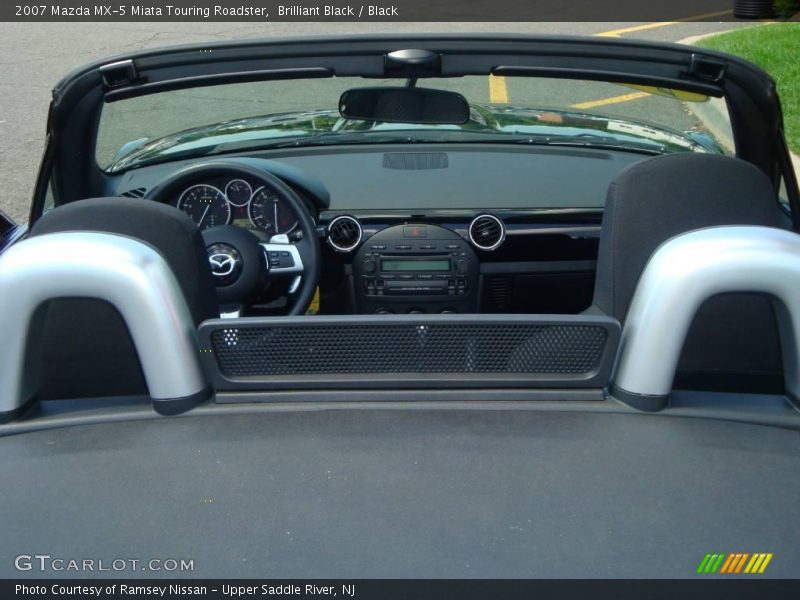 Brilliant Black / Black 2007 Mazda MX-5 Miata Touring Roadster