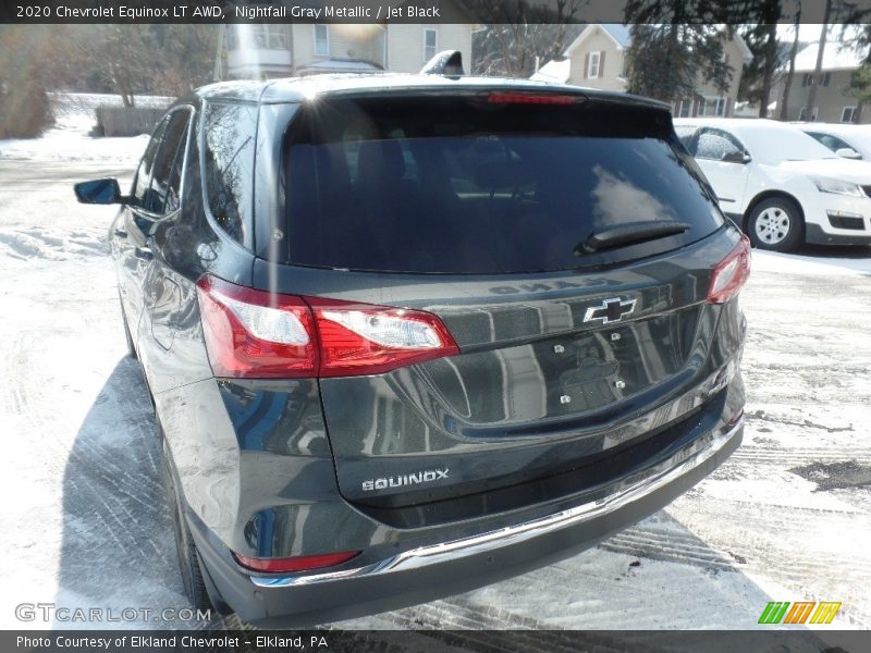 Nightfall Gray Metallic / Jet Black 2020 Chevrolet Equinox LT AWD