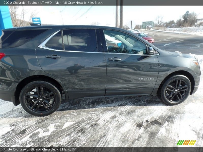 Nightfall Gray Metallic / Jet Black 2020 Chevrolet Equinox LT AWD