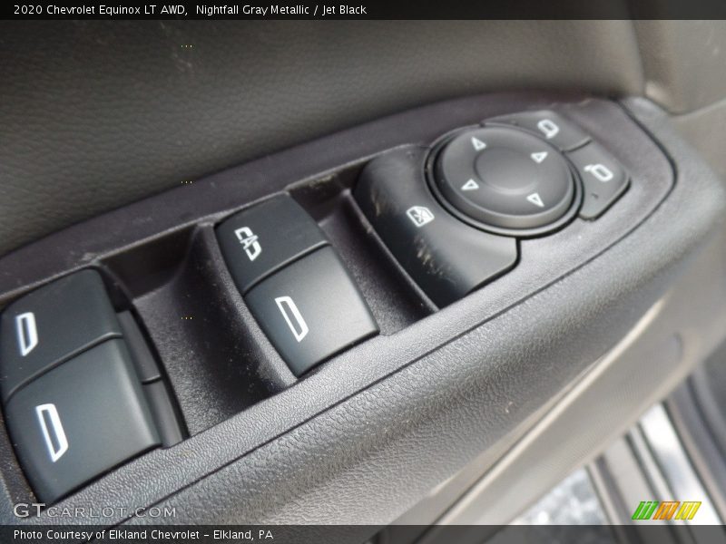 Nightfall Gray Metallic / Jet Black 2020 Chevrolet Equinox LT AWD