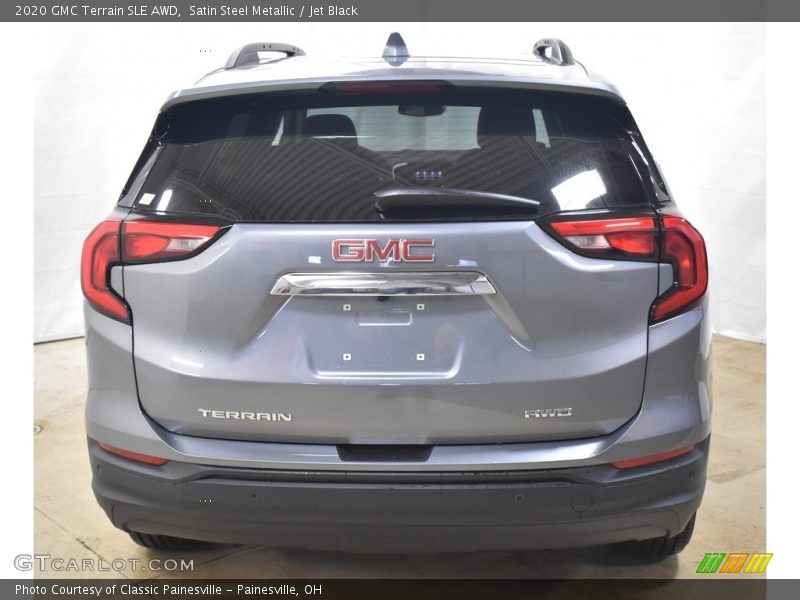 Satin Steel Metallic / Jet Black 2020 GMC Terrain SLE AWD