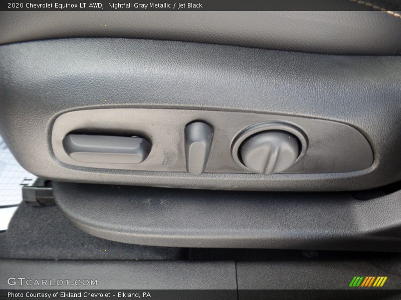 Nightfall Gray Metallic / Jet Black 2020 Chevrolet Equinox LT AWD