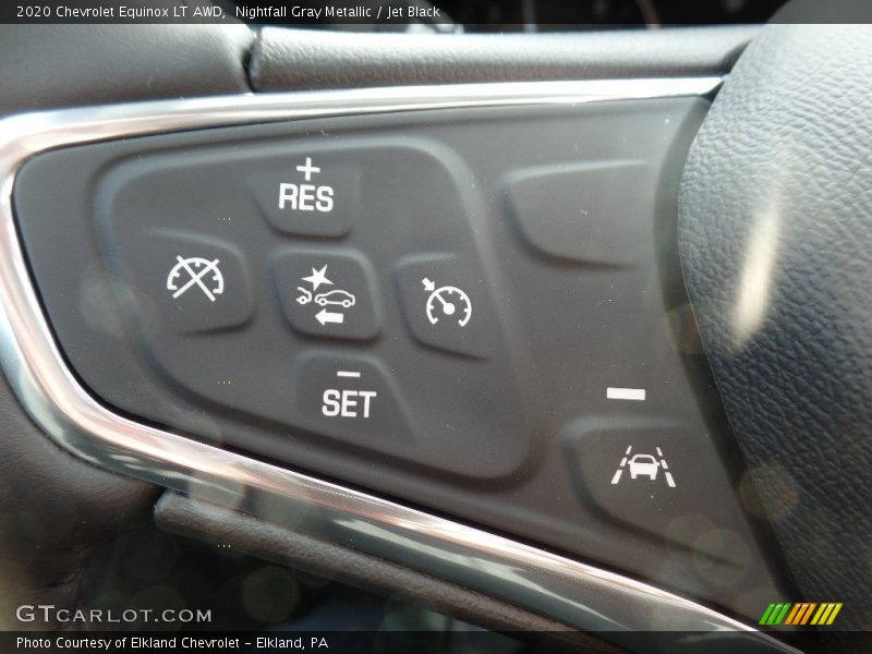 Nightfall Gray Metallic / Jet Black 2020 Chevrolet Equinox LT AWD