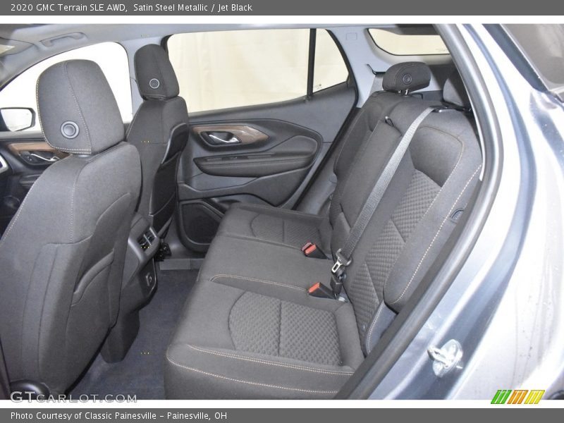 Satin Steel Metallic / Jet Black 2020 GMC Terrain SLE AWD