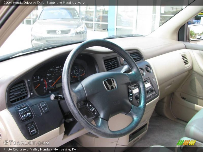 Sandstone Metallic / Ivory 2004 Honda Odyssey EX-L