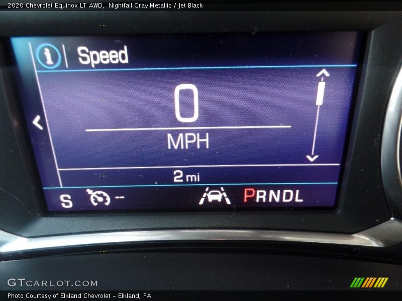 Nightfall Gray Metallic / Jet Black 2020 Chevrolet Equinox LT AWD