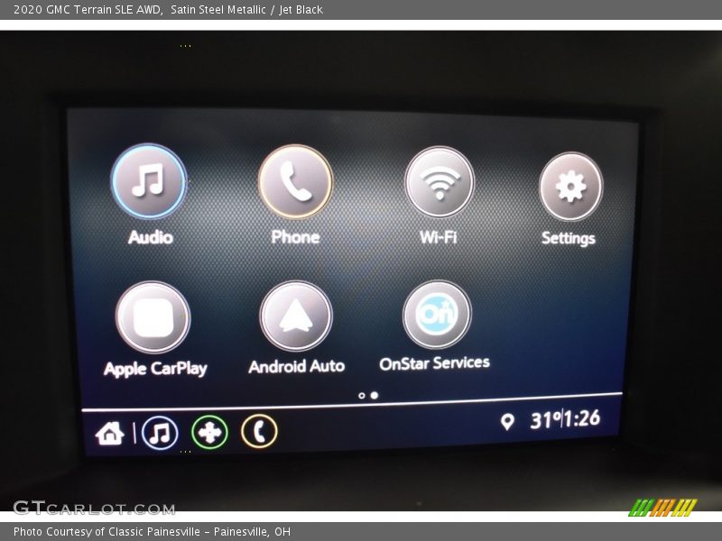 Satin Steel Metallic / Jet Black 2020 GMC Terrain SLE AWD