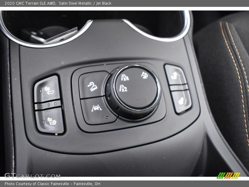 Satin Steel Metallic / Jet Black 2020 GMC Terrain SLE AWD