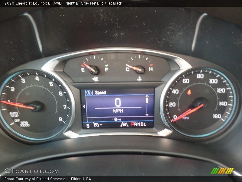 Nightfall Gray Metallic / Jet Black 2020 Chevrolet Equinox LT AWD