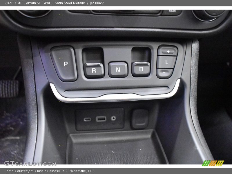 Satin Steel Metallic / Jet Black 2020 GMC Terrain SLE AWD