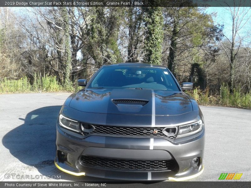 Granite Pearl / Black 2019 Dodge Charger Scat Pack Stars & Stripes Edition