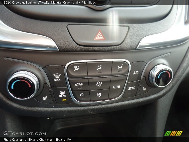 Nightfall Gray Metallic / Jet Black 2020 Chevrolet Equinox LT AWD