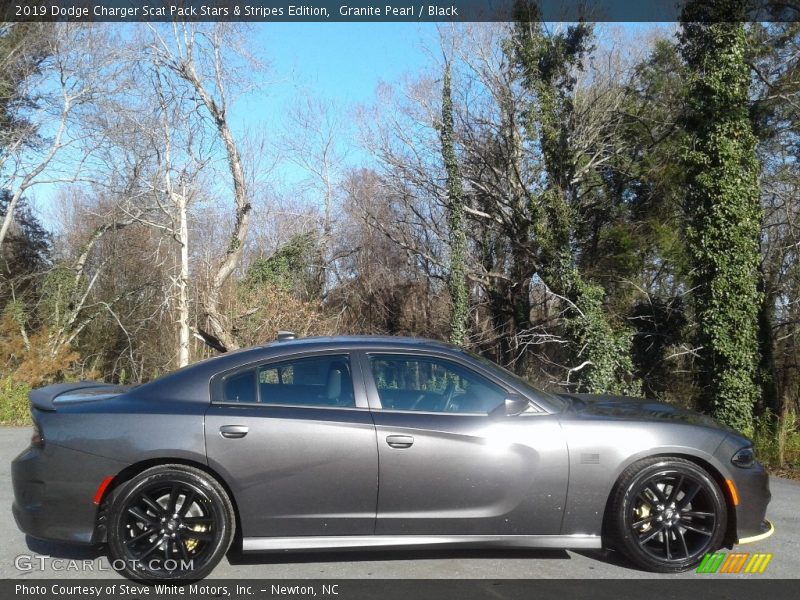 Granite Pearl / Black 2019 Dodge Charger Scat Pack Stars & Stripes Edition