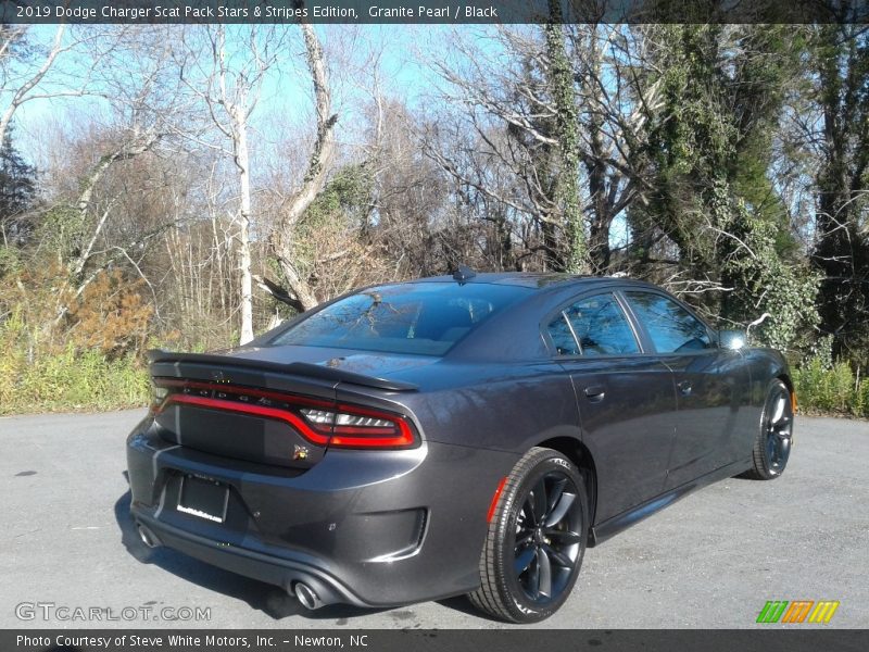 Granite Pearl / Black 2019 Dodge Charger Scat Pack Stars & Stripes Edition