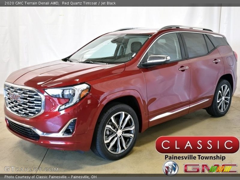 Red Quartz Tintcoat / Jet Black 2020 GMC Terrain Denali AWD