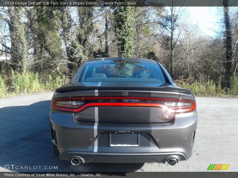 Granite Pearl / Black 2019 Dodge Charger Scat Pack Stars & Stripes Edition