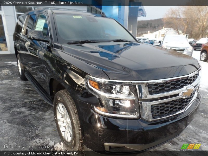 Black / Jet Black 2020 Chevrolet Suburban LT 4WD