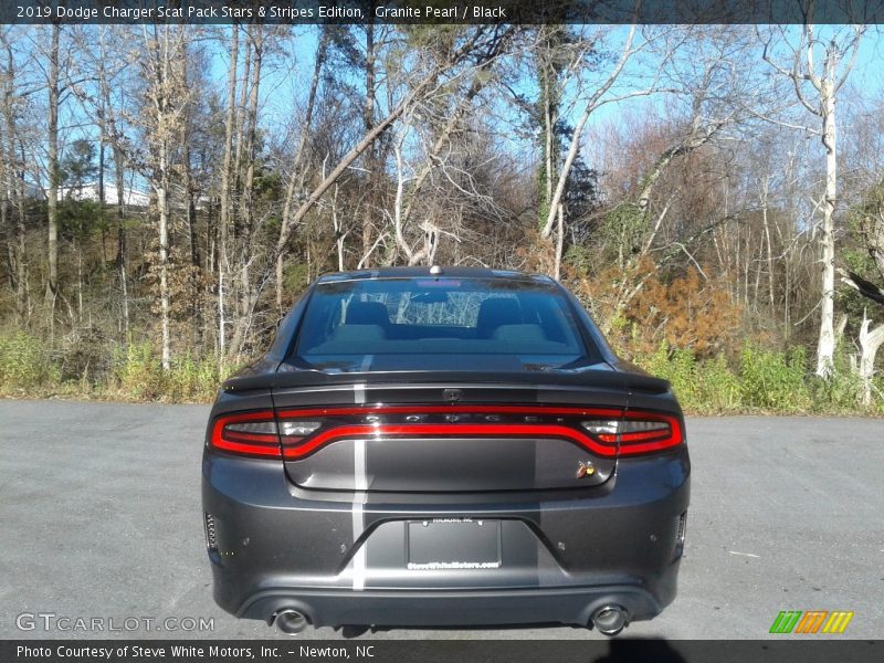 Granite Pearl / Black 2019 Dodge Charger Scat Pack Stars & Stripes Edition