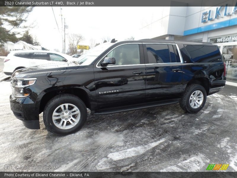 Black / Jet Black 2020 Chevrolet Suburban LT 4WD