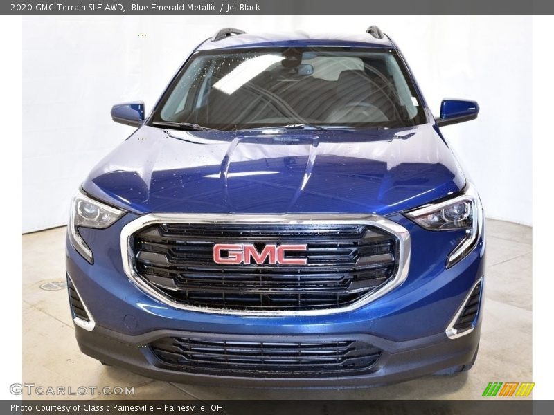 Blue Emerald Metallic / Jet Black 2020 GMC Terrain SLE AWD